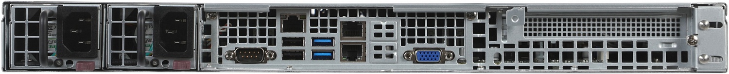 Сервер IRU Rock s1104p 1x4108 4x32Gb 1x500Gb SSD 2x400W w/o OS (2002374)