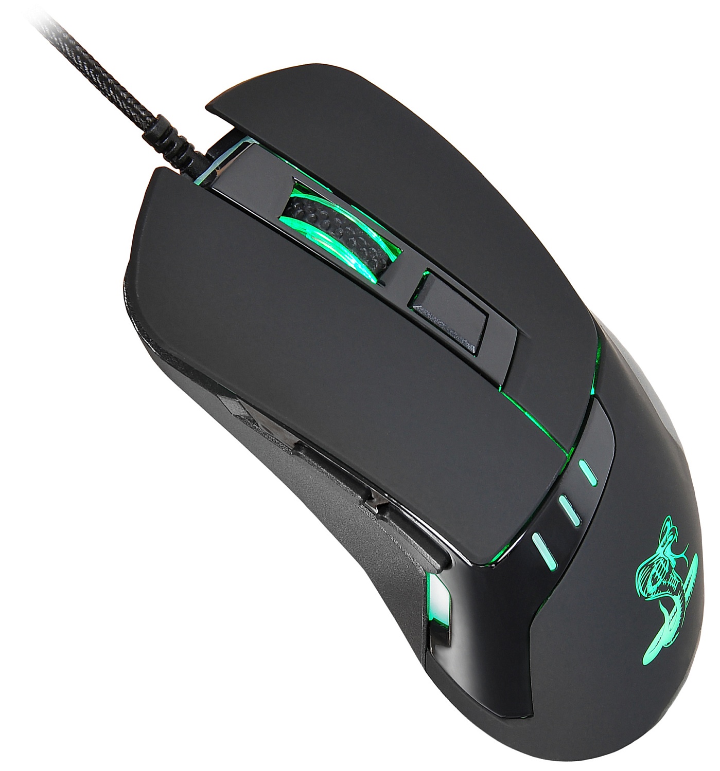 Мышь Оклик 865G Snake черный оптическая (2400dpi) USB для ноутбука (6but) Мышь Оклик 865G Snake черный оптическая (2400dpi) USB для ноутбука (6but)