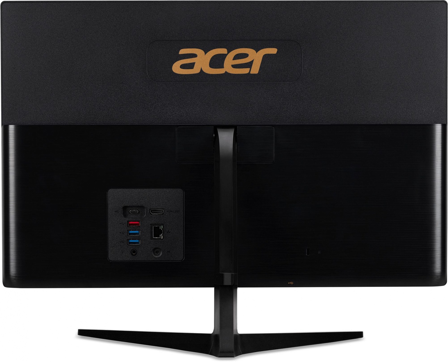 Моноблок Acer Aspire C22-1800 21.5" Full HD i5 1335U (0.9) 8Gb SSD256Gb Iris Xe CR noOS WiFi BT 65W клавиатура мышь Cam черный 1920x1080