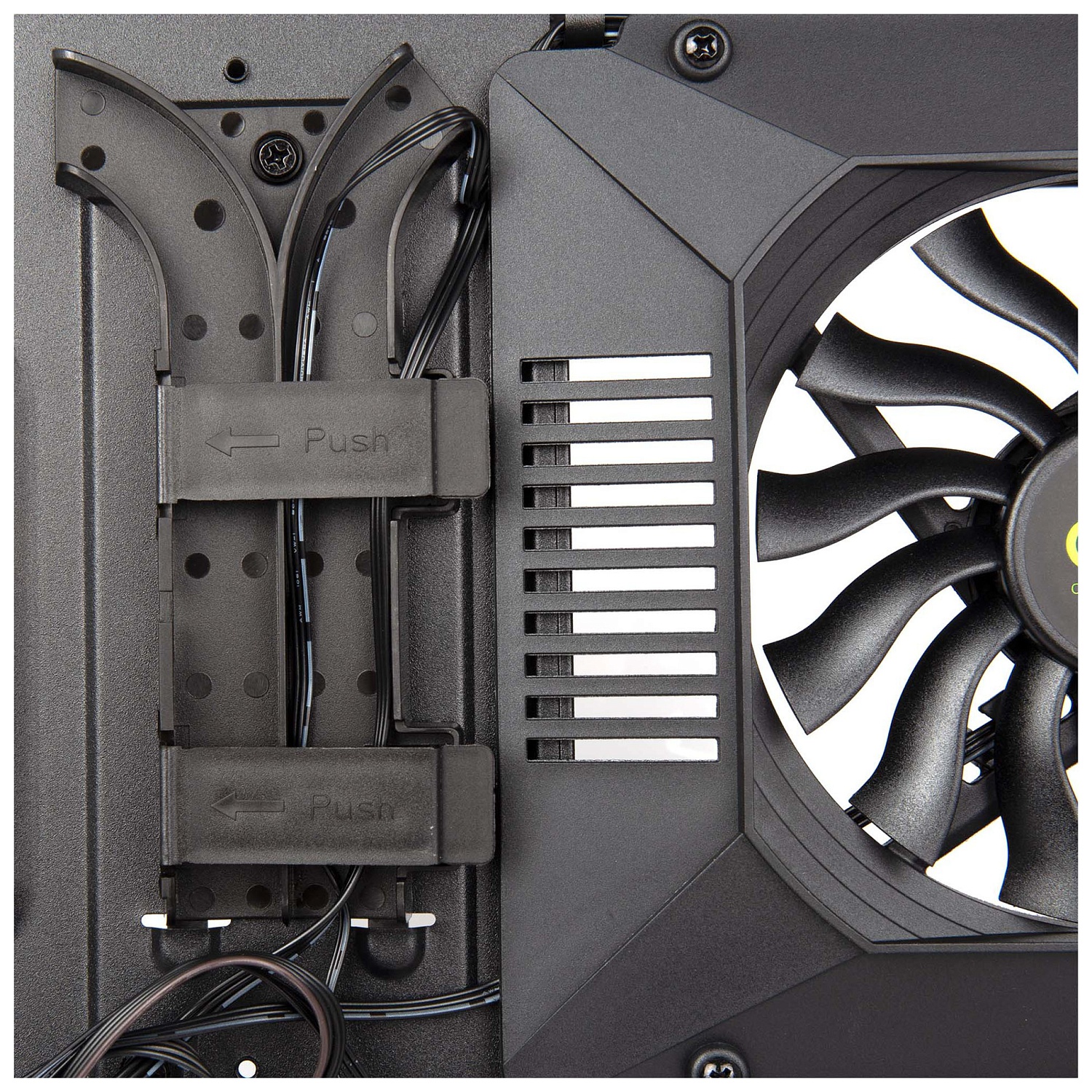 Корпус Hiper CC BG черный без БП ATX 1x120mm 3x140mm 2xUSB3.0 audio bott PSU