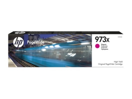 Картридж струйный HP 973XL F6T82AE пурпурный (7000стр.) для HP PW Pro 477dw/452dw