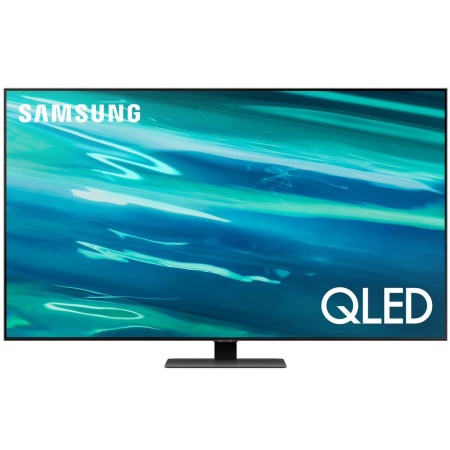 65"Q-LED QE65Q80AAUXRU серебристый