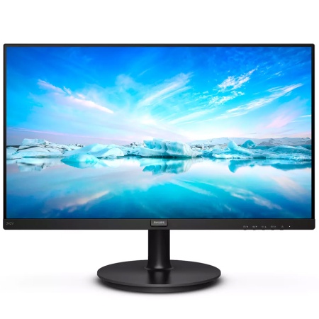 23.8" PHILIPS 242V8A (00/01) Black (IPS, 1920x1080, D-sub+HDMI+DP, 4 ms, 178°/178°, 250 cd/m, 1000:1, 75Hz, MM)