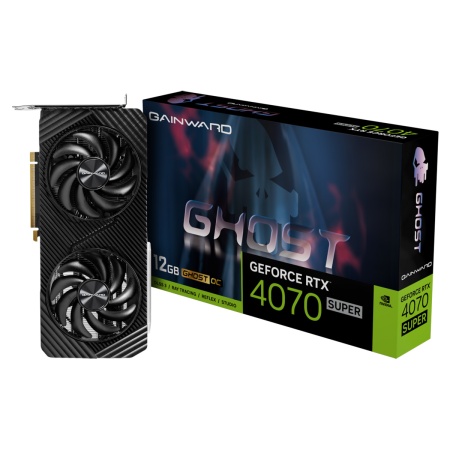 RTX4070 SUPER GHOST OC 12GB GDDR6X 192bit 3-DP HDMI