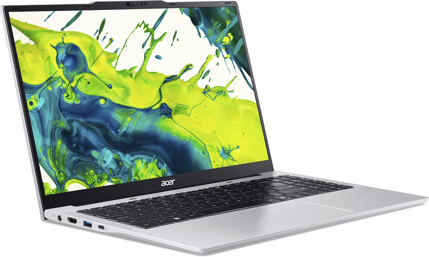 Ноутбук Acer Aspire Lite AL15-72P-508N Core i5 13500H 8Gb SSD512Gb Intel Iris Xe graphics 15.6" IPS FHD (1920x1080) без ОС silver WiFi BT Cam 5100mAh (NX.D5JCD.002)