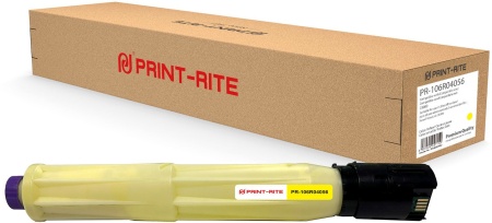 Картридж лазерный Print-Rite TFXAGDYPRJ PR-106R04056 106R04056 желтый (16500стр.) для Xerox VersaLink C8000DT