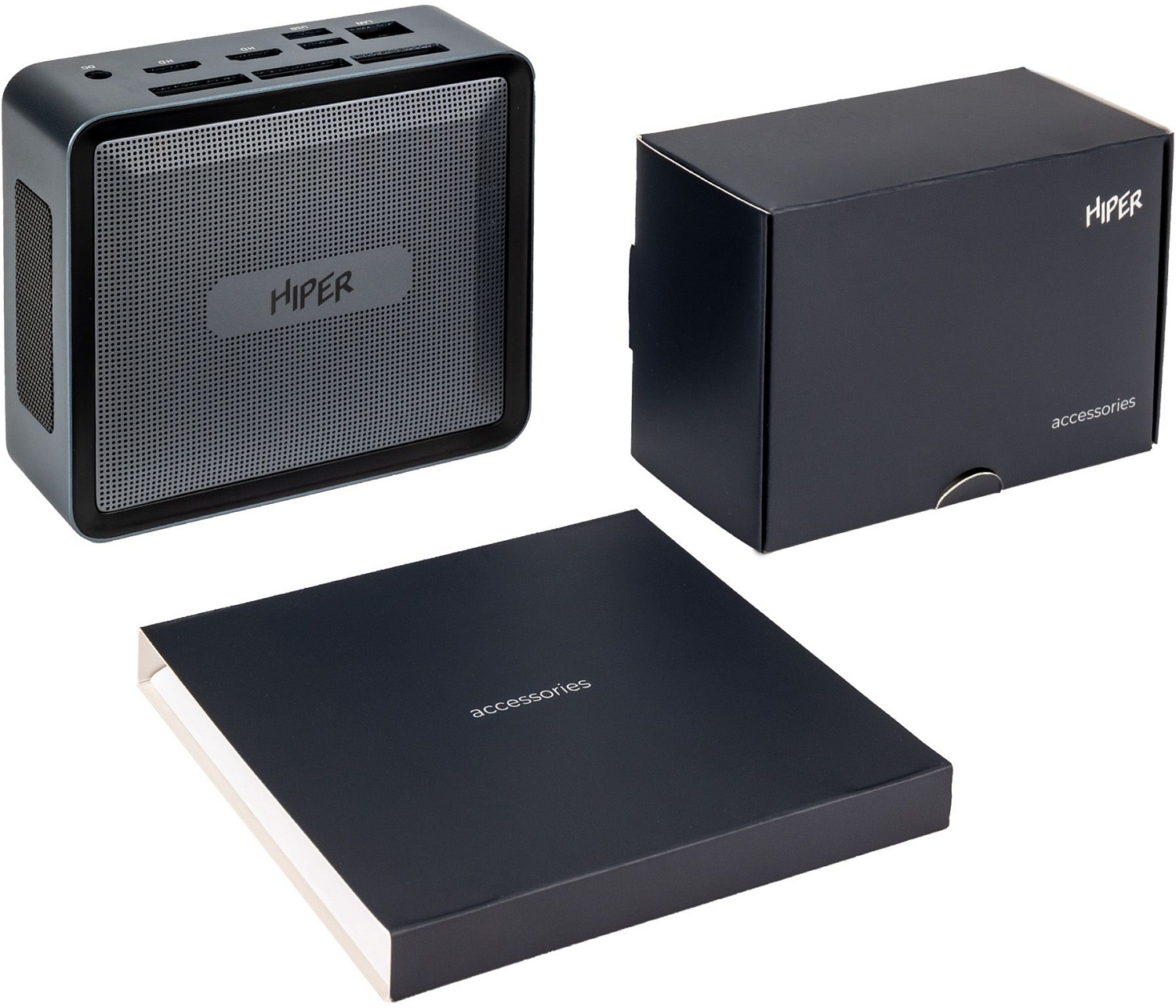 Неттоп Hiper EXPERTBOX ED20 i5 1240P (1.7) 16Gb SSD512Gb Iris Xe noOS GbitEth WiFi BT 65W черный (ED20-I5124R16N5NSG)