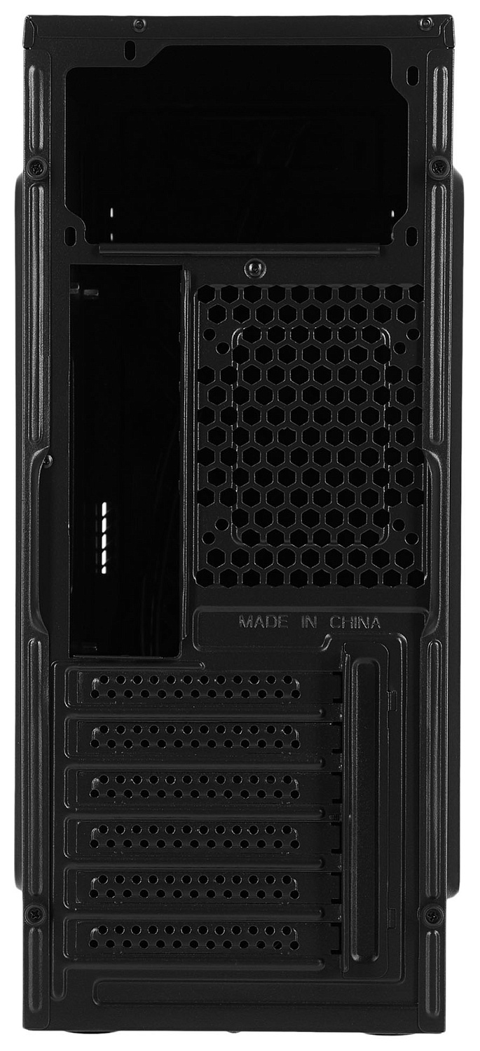 Корпус Digma DC-ATX100-U2 черный без БП ATX 1x80mm 2x120mm 2xUSB2.0 audio