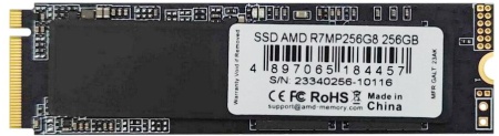 Накопитель SSD AMD PCIe 4.0 x4 256GB R7MP256G8 Radeon M.2 2280