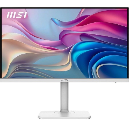 Монитор 27" MSI Modern MD272UPHW White (IPS, 3840x2160, HDMI+HDMI+DP+Type C, 4 ms, 178°/178°, 300 cd/m, 1000:1, 60Hz, Spk, Pivot)