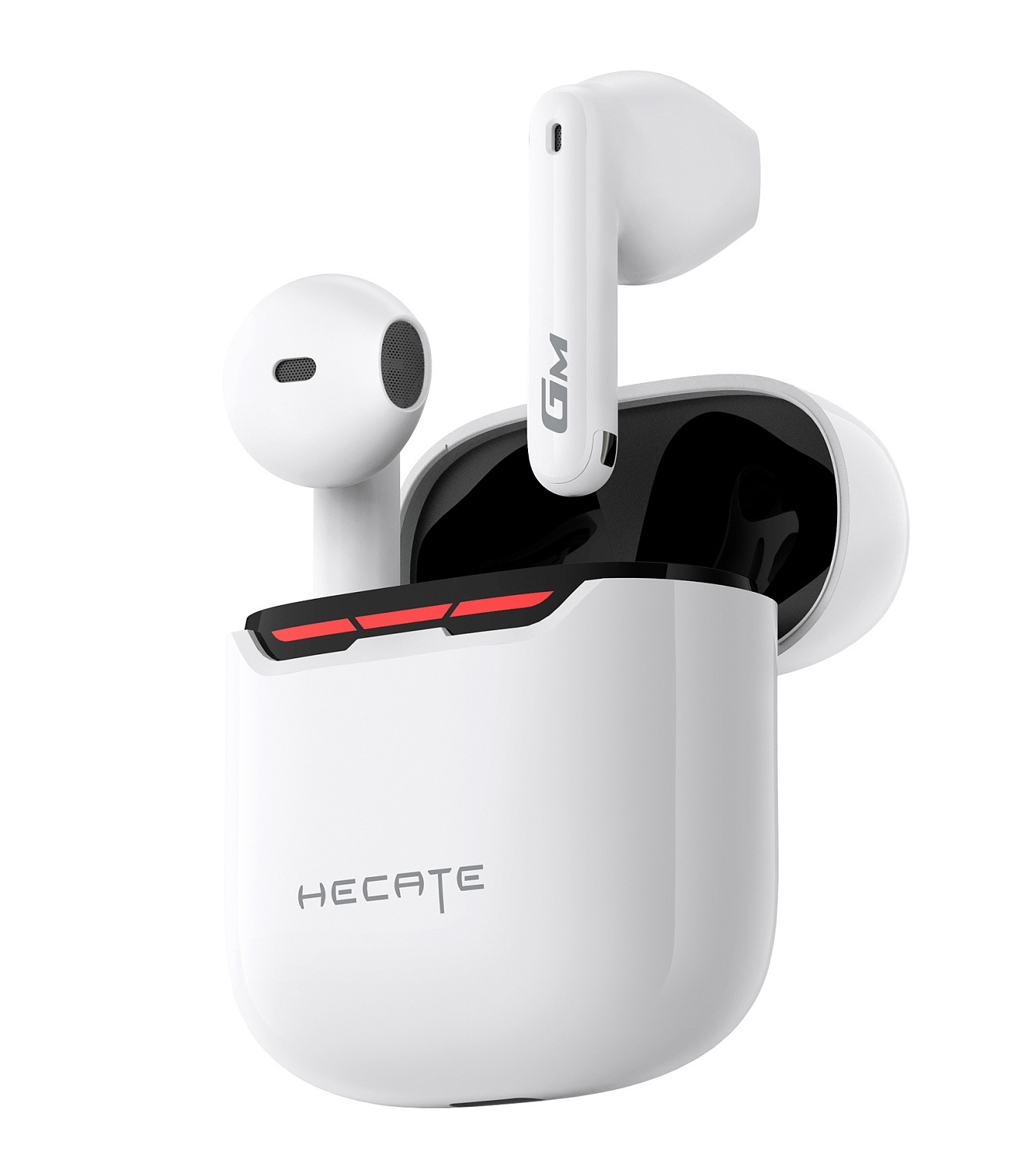 Наушники с микрофоном Edifier GM3 Plus белый вкладыши BT в ушной раковине