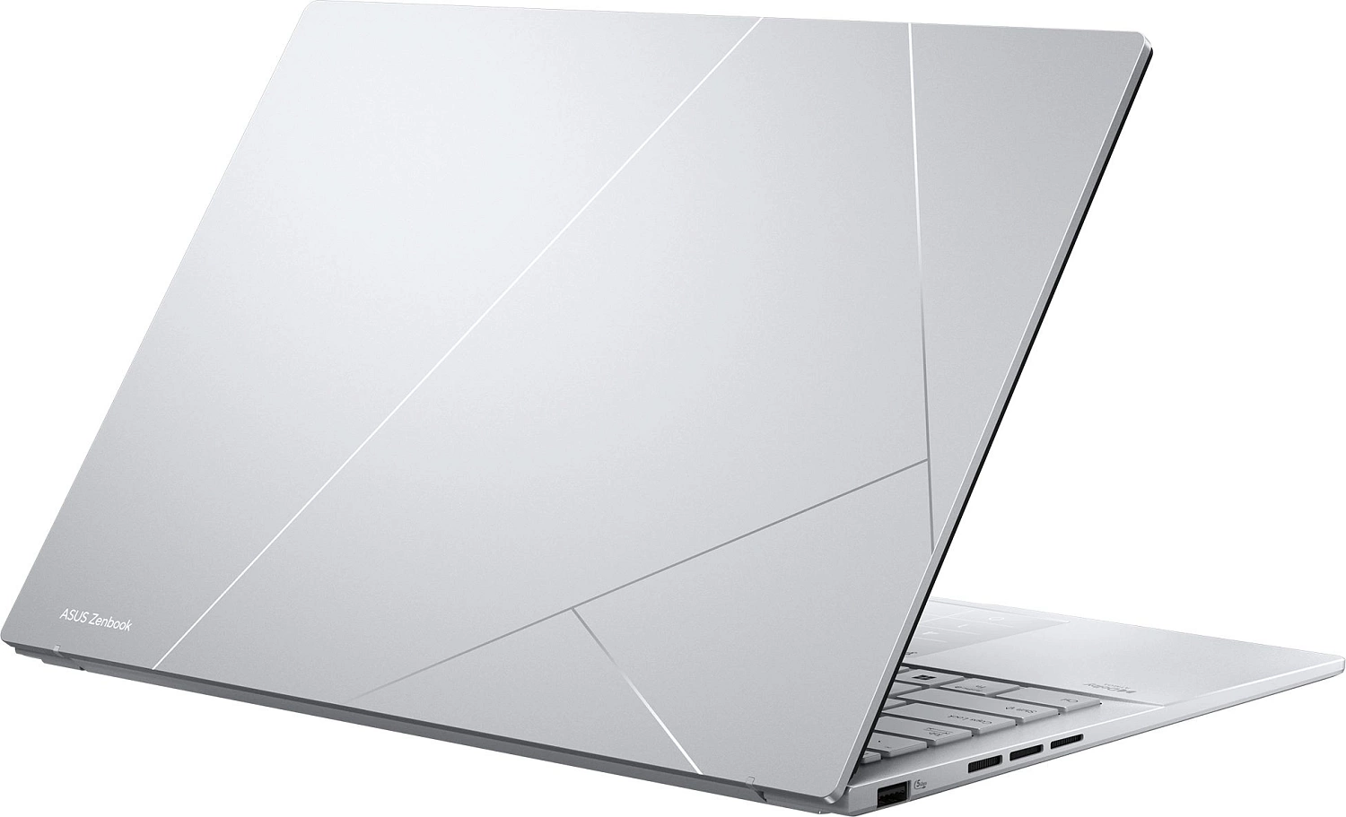 Ноутбук Asus Zenbook 14 UX3405CA-PP477 Core Ultra 9 285H 32Gb SSD512Gb Intel Arc 14" OLED FHD+ (1920x1200) без ОС silver WiFi BT Cam Bag (90NB14W2-M00N00)