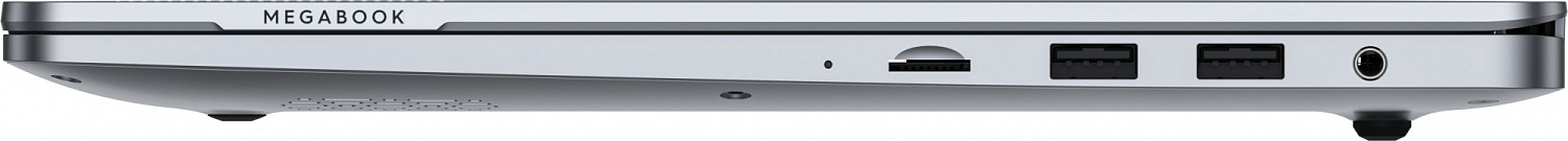 Ноутбук Tecno MegaBook T1 Core i5 1155G7 16Gb SSD512Gb Intel Iris Xe graphics 14.1" IPS FHD (1920x1080) noOS 64 silver WiFi BT Cam 6510mAh (71003300130)