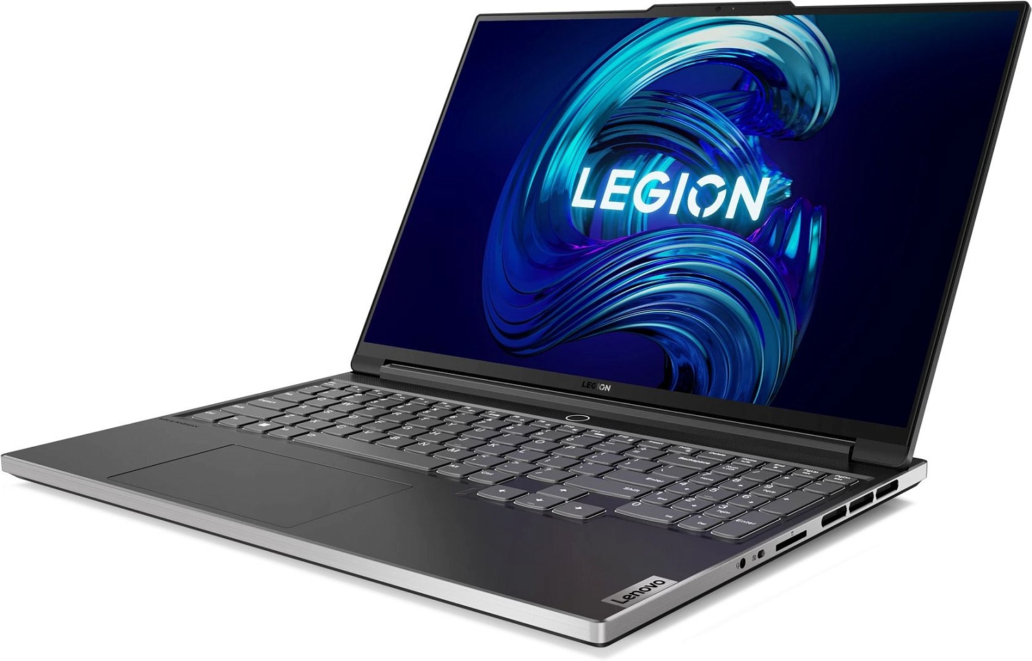 Ноутбук Lenovo Legion S7 16IAH7 Core i7 12700H 24Gb SSD1Tb NVIDIA GeForce RTX 3060 6Gb 16" IPS WQXGA (2560x1600) noOS grey WiFi BT Cam (82TF0061RK)