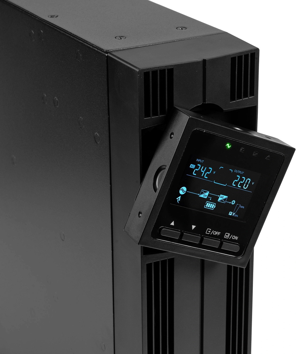 Источник бесперебойного питания Бастион 2000-Rack-ON-4X9-E P3 2000Вт 2000ВА черный