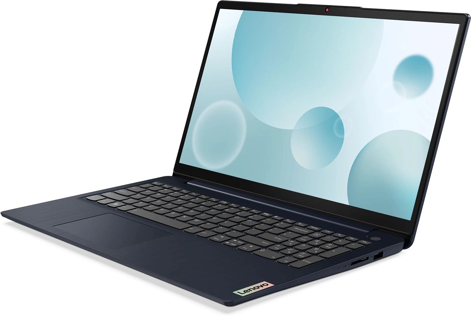 Ноутбук Lenovo IdeaPad 3 15IAU7 Core i3 1215U 8Gb SSD256Gb Intel UHD Graphics 15.6" IPS FHD (1920x1080) noOS blue WiFi BT Cam (82RK003NRK)