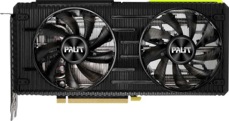 Видеокарта PALIT NE6306T019P2-190AD RTX3060Ti DUAL 8G GDDR6 1410/14000 256bit 3-DP HDMI