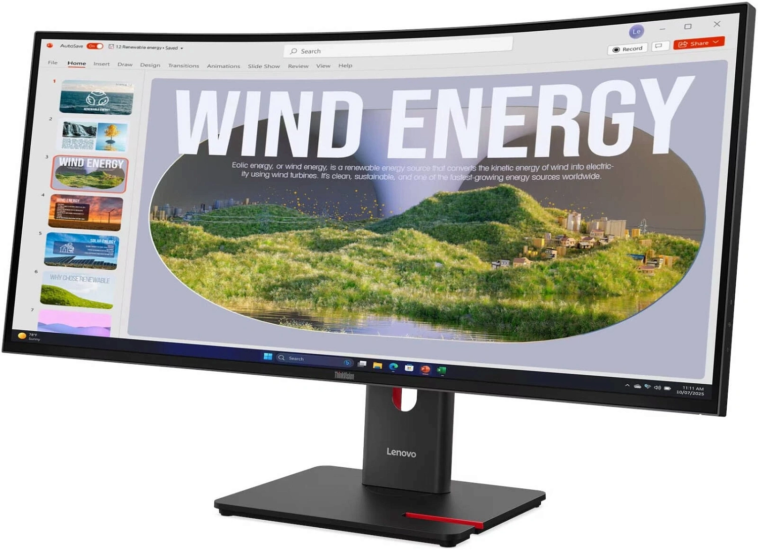 Монитор Lenovo 34" ThinkVision T34WD-40 черный VA LED 4ms 21:9 HDMI матовая HAS Piv 3000:1 300cd 178гр/178гр 3440x1440 120Hz DP QHD USB 9.2кг