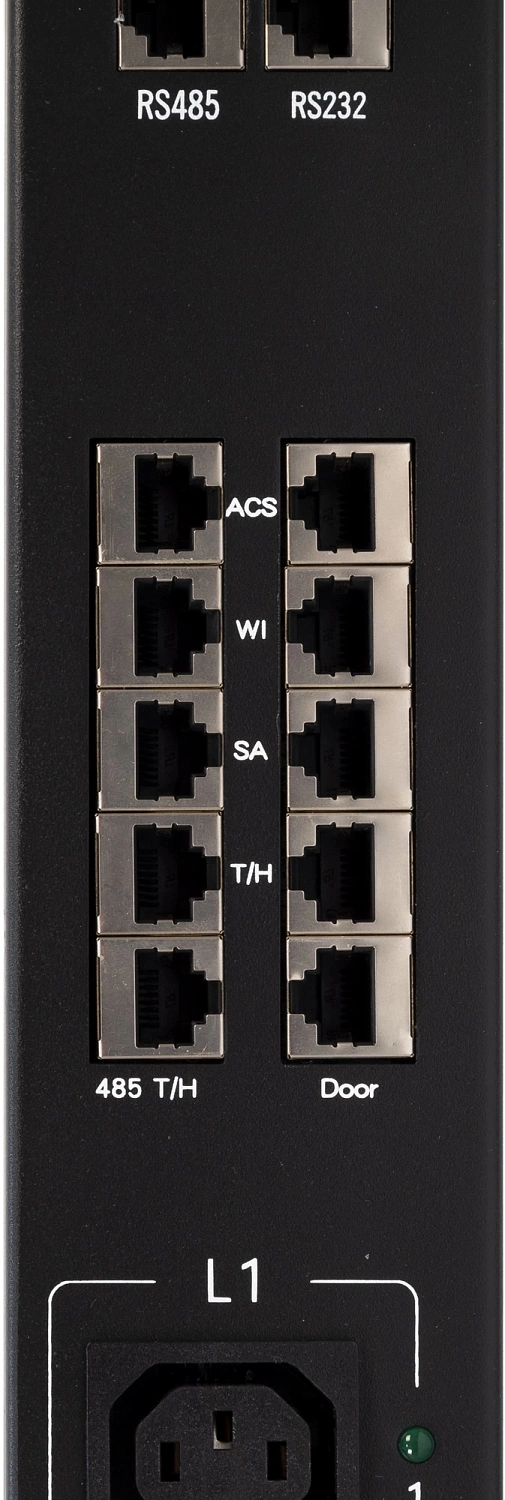 Аксессуар к источникам бесперебойного питания Блок распределения питания Powercom PDU-32AVMS24-18C3-6C9-3P 18*C13+6*C19, 32A, 3 ph (1918837)