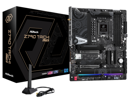 Z790 TAICHI LITE, Socket 1700, Intel®Z790, 4xDDR5-4800, HDMI, 2xPCI-Ex16, 2xPCI-Ex1, 8xSATA3(RAID 0/1/5/10), 5xM.2, 6 Ch Audio, 1xGLan, 1x2.5GLan, WiFi, (2+4)xUSB2.0, (10+4)xUSB3.2, (0+1)xUSB3.2 Type-C™, (2+0)xUSB4 Type-C™, ATX, RTL