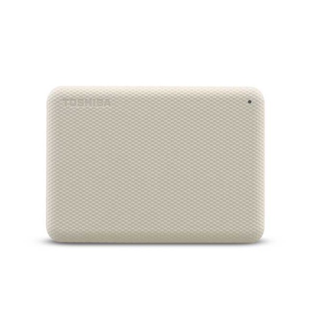 Внешний жесткий диск TOSHIBA Canvio Advance HDTCA10EW3AA/HDTCA10EW3AAH 1TB 2.5" USB 3.2 Gen 1 beige (white)