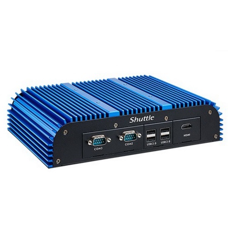 Коммерческий компьютер Shuttle BPCAL02 ,i5-1235U, DDR5-4800, 150W external adapter, 2 x RJ-45, 3 x RS 232