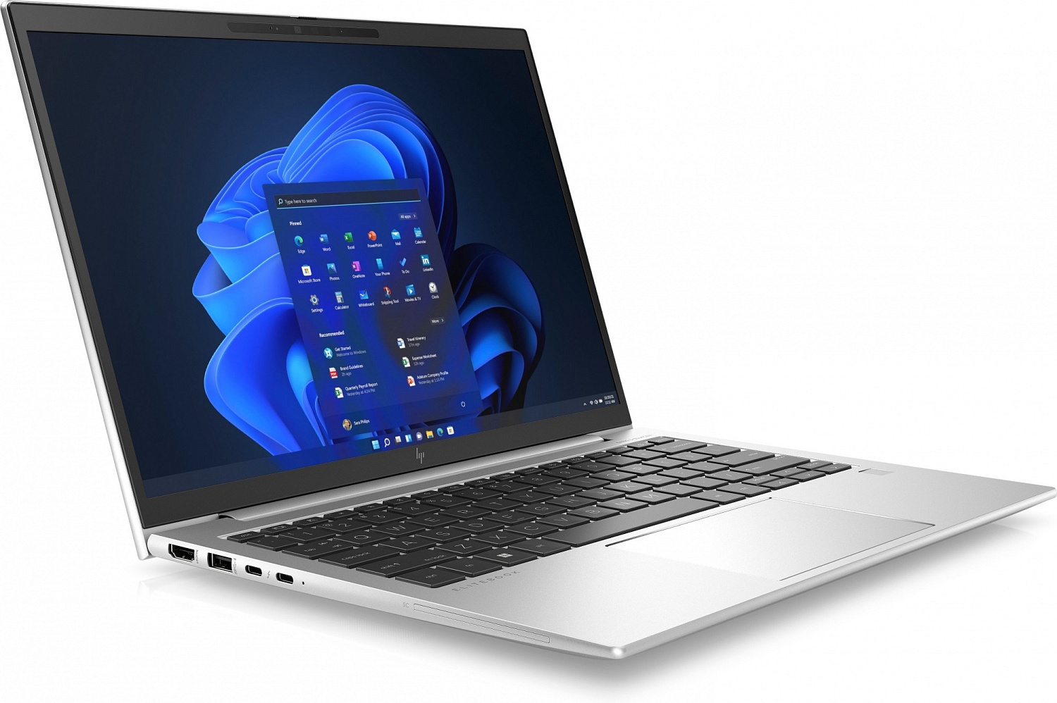 Ноутбук HP EliteBook 830 G9 Core i7 1255U 16Gb SSD512Gb Intel Iris Xe graphics 13.3" IPS WUXGA (1920x1200) Windows 11 Professional 64 silver WiFi BT Cam (6F6E0EA)