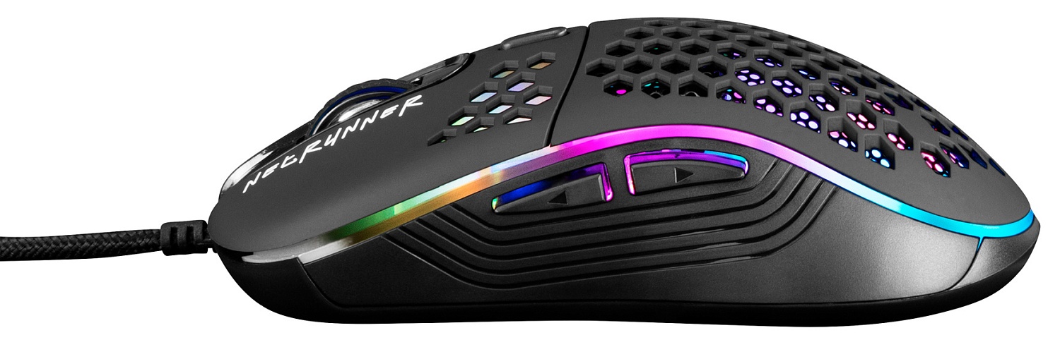 Мышь Оклик 713G NETRUNNER черный оптическая (3200dpi) USB (6but) Мышь Оклик 713G NETRUNNER черный оптическая (3200dpi) USB (6but)
