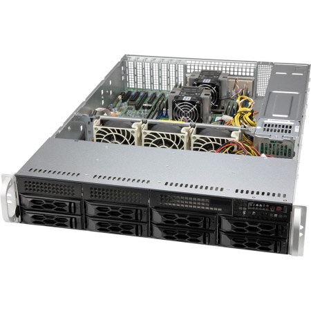 Корпус SuperMicro CSE-LA25TQC-R609LP 2U chassis support max. motherboard size - ATX 12" x 10", E-ATX 12" x 13", EE-ATX 13" x 13.68", Support up to ATX 12"x13" MB with rear 2.5" HDD option installed,8x 3.5"(tool-less) or 2.5"(screw) hot-swap SAS3/SATA driv