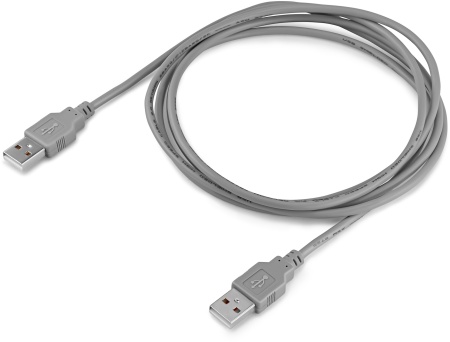 Кабель Buro USB A(m) USB A(m) 1.8м (BHP RET USB_AM18) серый блистер