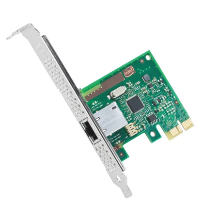 I210-T1 Intel Ethernet Server Adapter I210-T1 (Single-Port 1G Eth., Audio-Video-Bridging (AVB), PCIe2.1 2.5GT/s, MDI/MDI-X, APM, ACPI 2.0c, PXE, iSCSI Remote Boot, ECC Packet Buffers, FH & LP brackets), bulk. (049603)