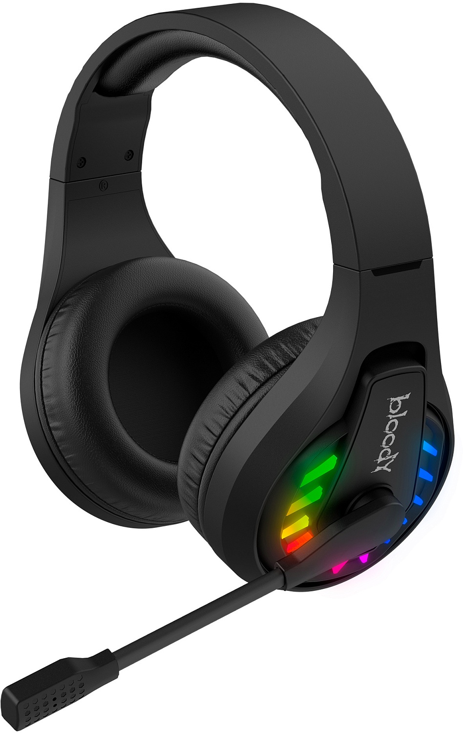 Наушники с микрофоном A4Tech Bloody GR230 черный мониторные BT оголовье (GR230)