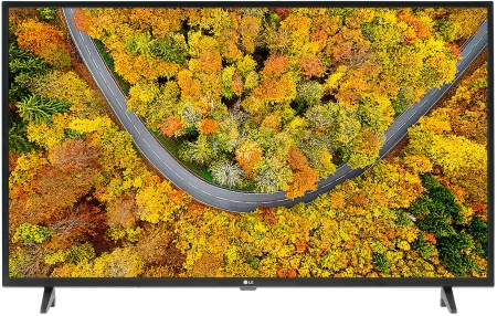 Телевизор LED LG 43" 43UP75006LF.ARU черный 4K Ultra HD 60Hz DVB-T DVB-T2 DVB-C DVB-S DVB-S2 WiFi Smart TV (RUS)