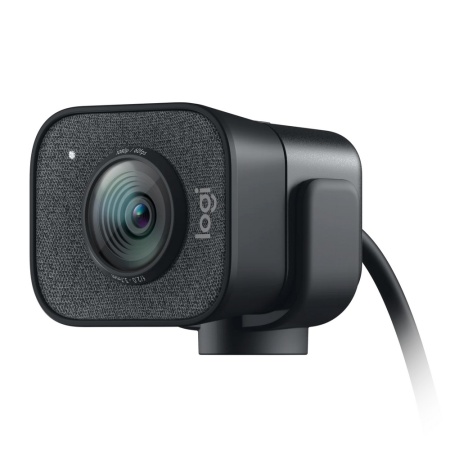 Веб-камера Logitech StreamCam Graphite для стримминга,черная, 2Mp, FullHD (до 1080p@60fps в MJPEG), автофокус, угол обзора 78°, универсальное крепление, USB Type-C кабель 1.5м