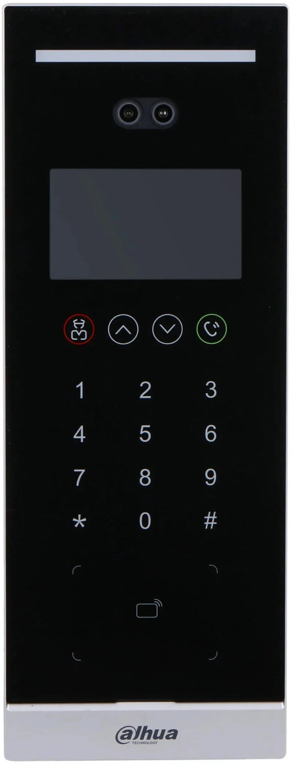 Видеопанель Dahua DHI-VTO6531H-S2 цветной сигнал цвет панели: черный
