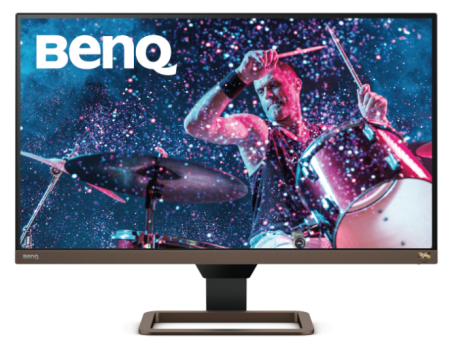 Монитор BENQ 27" EW2780U IPS LED backlight 3840x2160 60Hz 16:9 350 cd/m2  5ms(GtG) 16,7M:1 1300:1 99%sRGB 178/178 2*HDMI2.0 DP USB Type-C Speakers 5W*2  Metallic Brown/Black