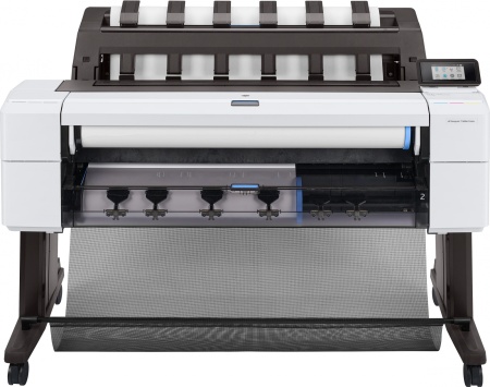 Широкоформатный принтер HP DesignJet T1600dr (36",2400x1200dpi, 3 A1 ppm, 128Gb(virtual), 500Gb Enc. HDD, GigEth, stand, media bin, output tray 100, sheetfeed, 2 rollfeed,autocutte6 cartr.,repl. L2Y23A)