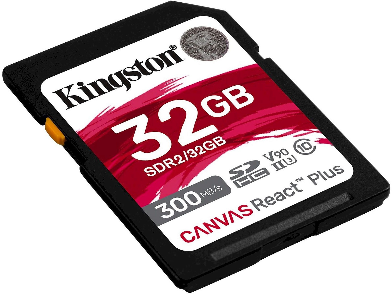 Карта памяти Kingston 32GB Canvas React Plus SDHC UHS-II 300R/260W U3 V90