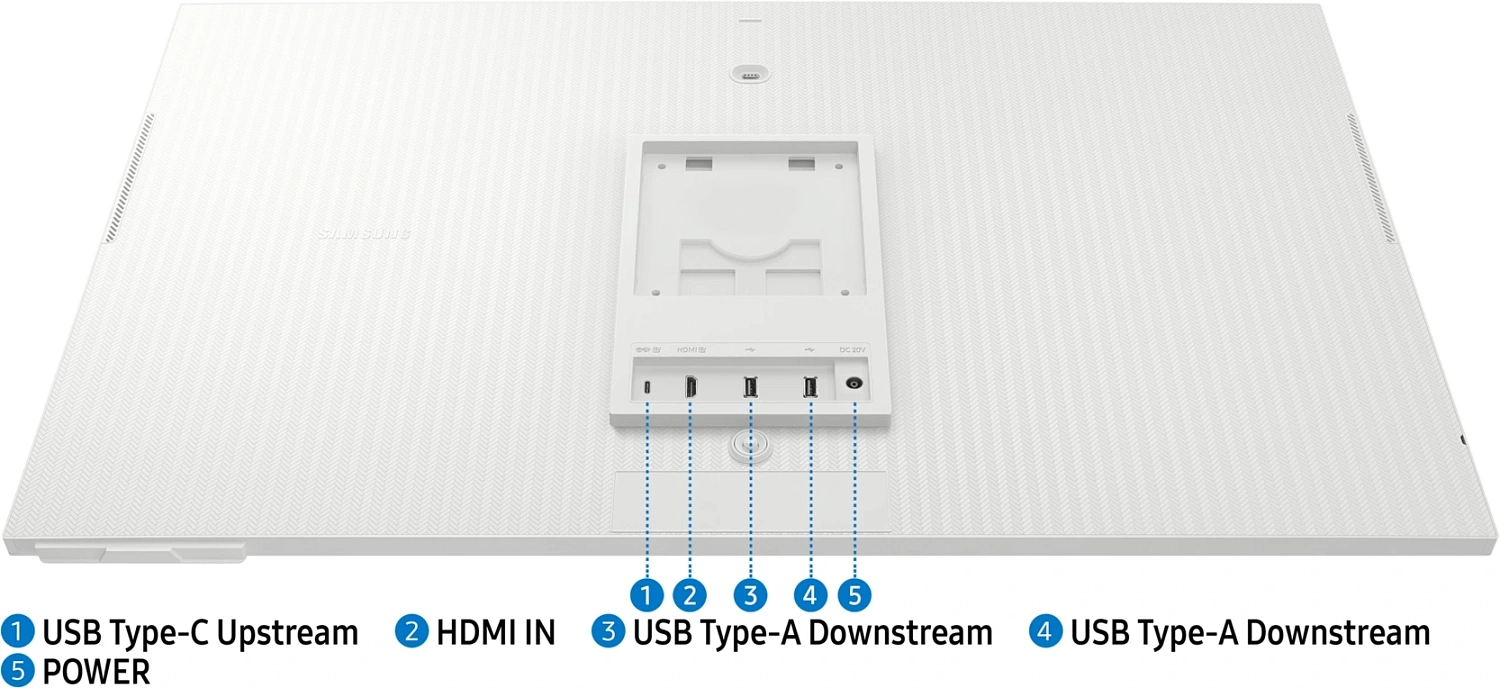 Монитор Samsung 32" S32FM803UIXCI белый VA LED 4ms 16:9 HDMI M/M матовая HAS Piv 3000:1 400cd 178гр/178гр 3840x2160 60Hz 4K USB 7кг