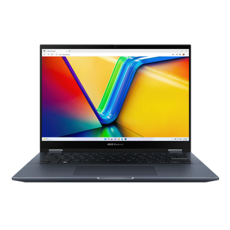 Ноутбук ASUS Vivobook S 14 Flip TP3402VA-LZ350WCore i5-1335U/DDR4 16GB/512Gb M.2 SSD /14.0" TOUCH WUXGA (1920 x 1200)/WIN11 HOME rus/Quiet Blue/1,5Kg/RU_EN_Keyboard