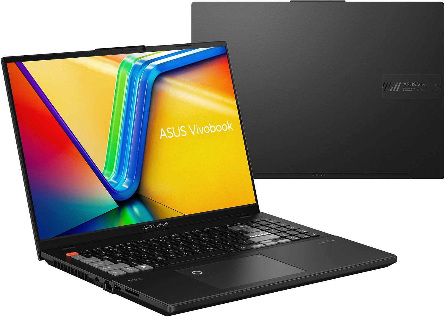 Ноутбук Asus Vivobook Pro 16X OLED K6604JV-MX112W Core i7 13700HX 16Gb SSD1Tb NVIDIA GeForce RTX4060 8Gb 16" OLED 3.2K (3200x2000) Windows 11 Home black WiFi BT Cam (90NB1102-M00540)
