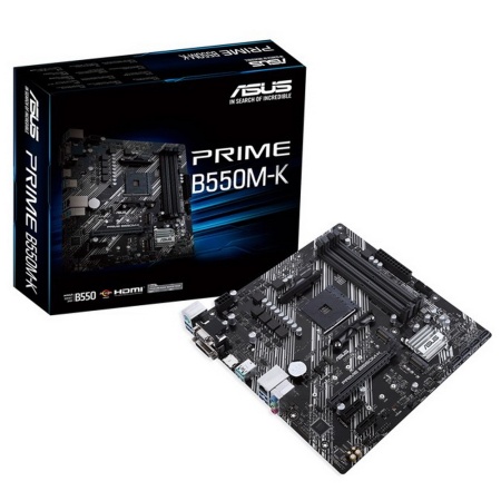 PRIME B550M-K AM4 microATX 4xDDR4 PCIEx16 2xPCIEx1 2xM.2 VGA DVI HDMI GLAN RTL {10}