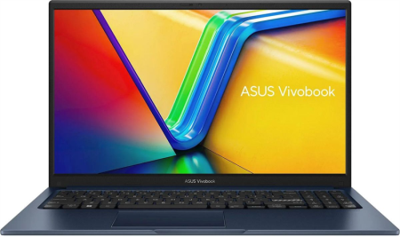 Ноутбук ASUS Vivobook 15 X1504ZA-BQ1145W Core i3-1215U/DDR4 8GB/512GB M.2 SSD /15.6" FHD OLED (1920 x 1080)/WIN11 HOME RUS/Quiet Blue/1,6Kg/RU_EN_Keyboard