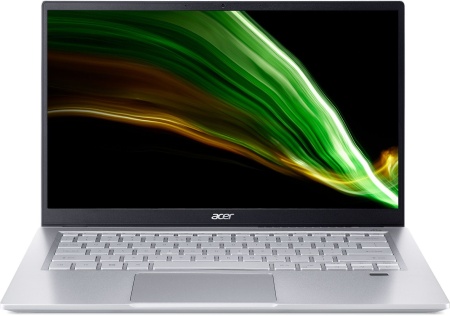 Ноутбук Acer Swift 3 SF314-43-R16V Ryzen 5 5500U 8Gb SSD512Gb AMD Radeon 14" IPS FHD (1920x1080) Eshell silver WiFi BT Cam (NX.AB1ER.018)