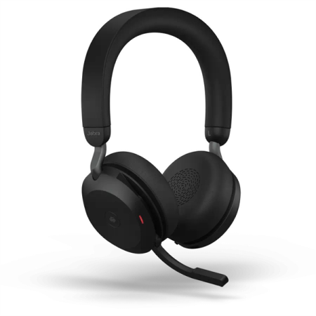 Наушники с микрофоном Jabra Evolve2 75, Link380a MS Stereo Black черный накладные BT/Radio оголовье (27599-999-999)