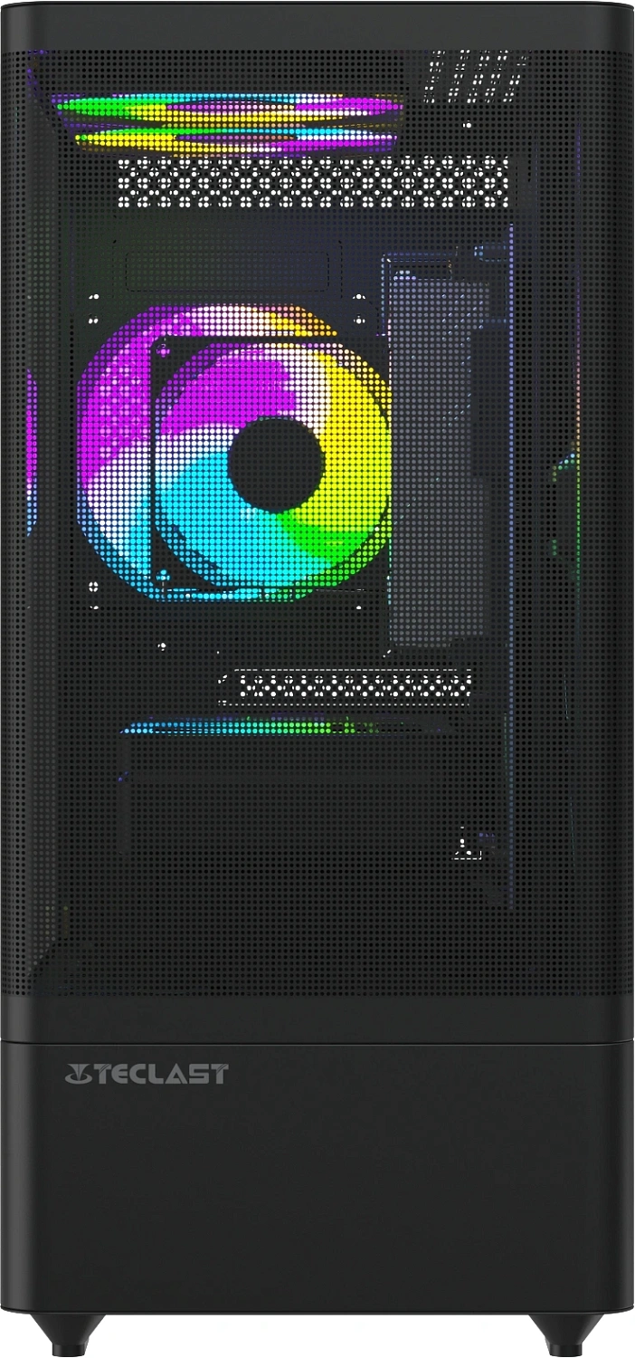 ПК Teclast G03 Ryzen 5 7500F (3.7) 32Gb SSD1Tb RTX5070 12Gb Windows 11 Pro GbitEth WiFi BT 750W черный (G03 7500F32G1T5070BKRU)