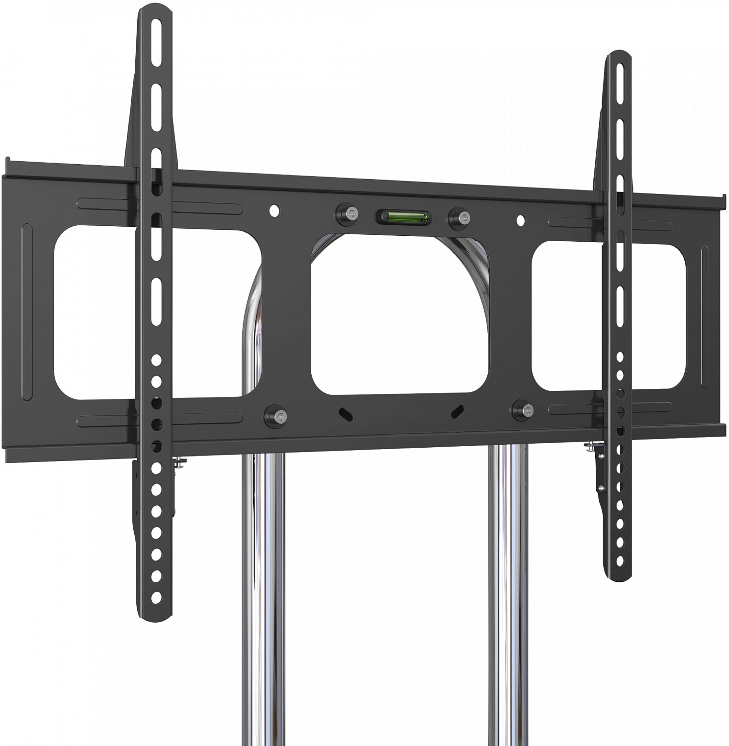 Стойка для телевизора Cactus CS-ST31 черный 37"-75" макс.81.6кг напольный мобильный