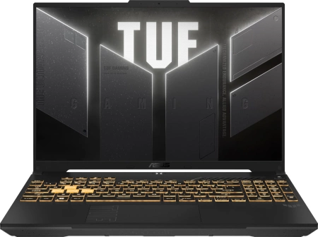 Ноутбук Asus TUF Gaming A16 FA607NU-RL064 Ryzen 5 7535HS 16Gb SSD512Gb NVIDIA GeForce RTX4050 6Gb 16" IPS WUXGA (1920x1200) без ОС grey WiFi BT Cam (90NR0MU3-M00330)