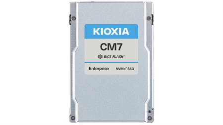 SSD накопитель KIOXIA Enterprise SSD 2,5"(SFF/U.3), CM7-V, 1600GB (1.6TB), NVMe 2.0/PCIe 5.0 1x4, 2x2, R14000/W3500MB/s (S128K), IOPS(R4K) 2000K/310K, MTTF 2,5M, 3DWPD/5Y (Mixed Use), 3D-TLC, 15mm