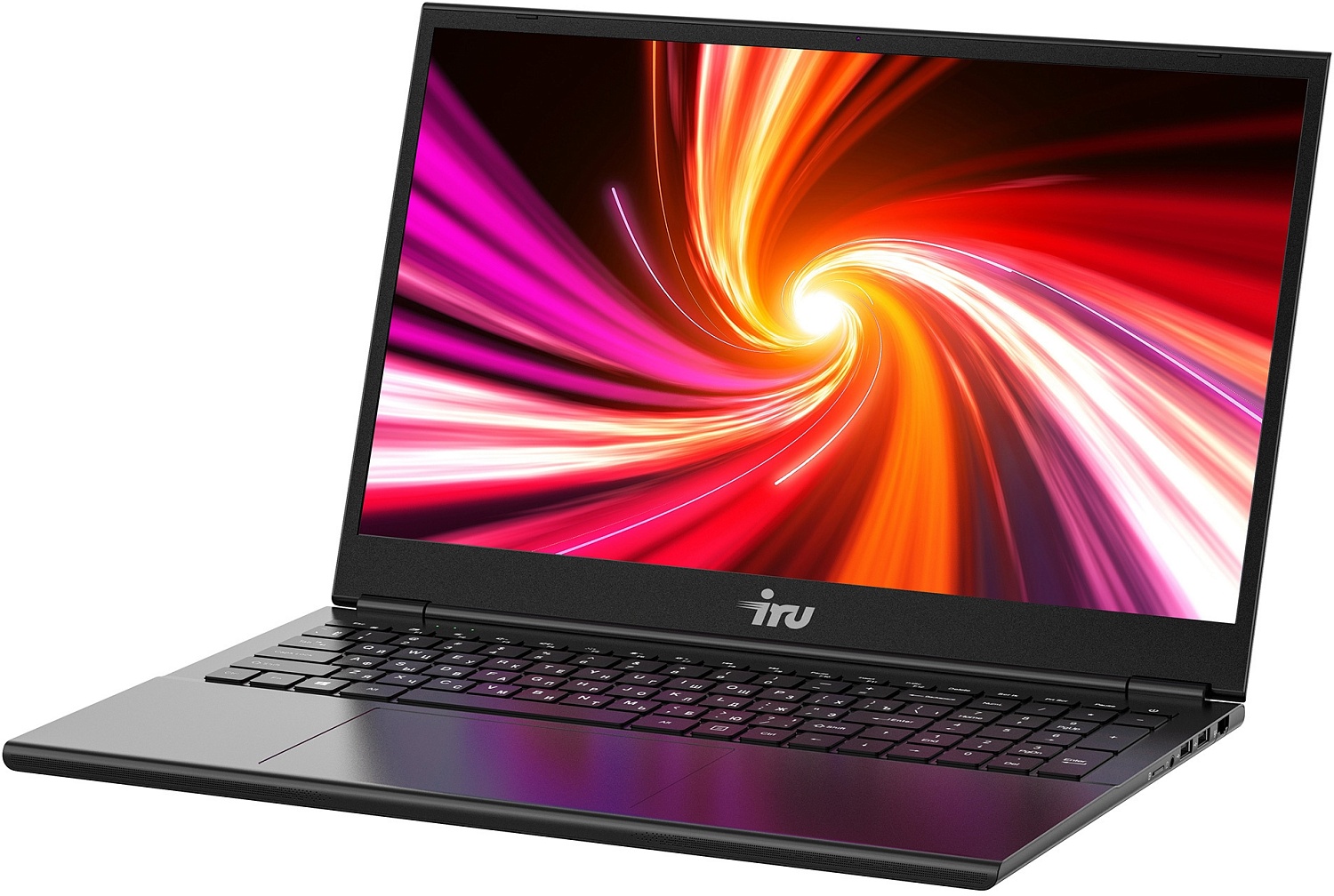 Ноутбук IRU Калибр 17TLI Core i5 1135G7 8Gb SSD256Gb Intel Iris Xe 17.3" IPS FHD (1920x1080) Free DOS grey WiFi BT Cam 4800mAh (1911230)